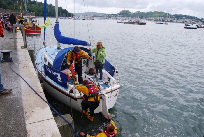 RLNI shortcut to get back to the jump board