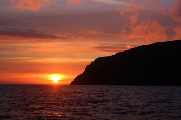 Sunrise on the Great Orme