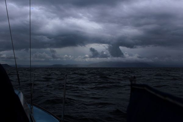 The weather changing for the worse