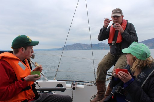 Lunch on board