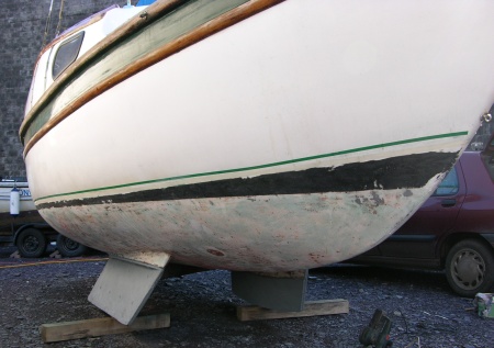 The stripped hull