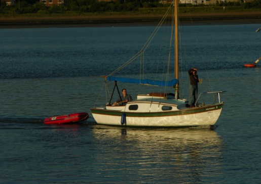 Picking the boat up