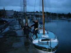 Wet evening