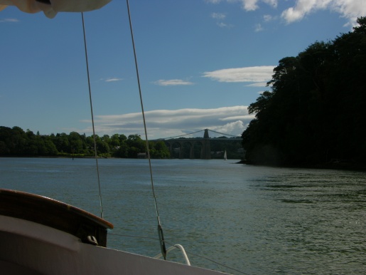 Going through the Swellies