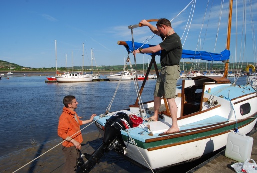 Rudder mounting