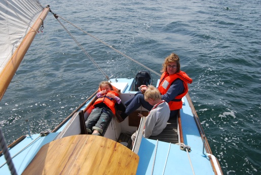 Out in Conwy bay