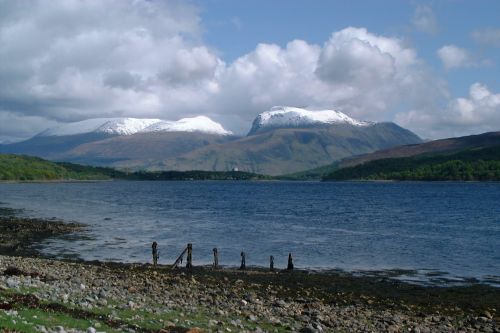 Ben Nevis with fresh snow