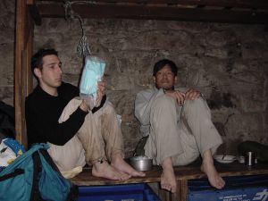 The bothy in Sorlies