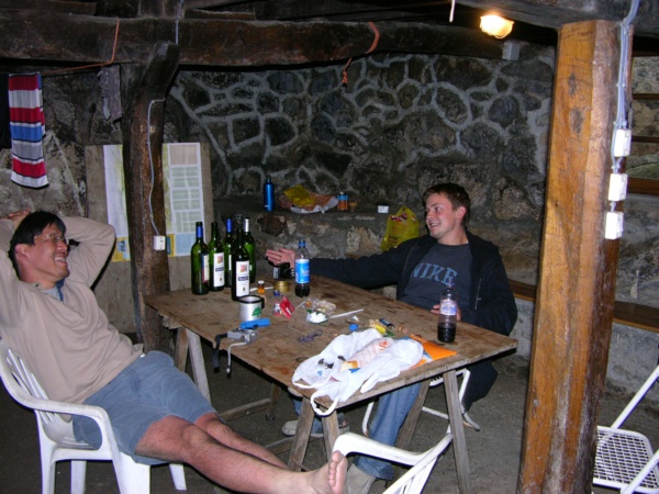 Tomoki, Euwan and the bottles